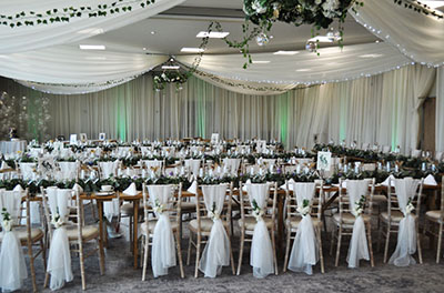 Midsummer Nights Dream themed wedding at the Cotswold Water Park Hotel