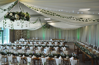 Rustic style wedding, with  Midsummer Nights Dream theme, at the Cotswold Water Park