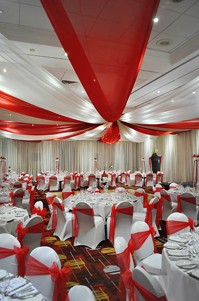 Circus-themed charity dinner and event at the Swindon Marriott Hotel
